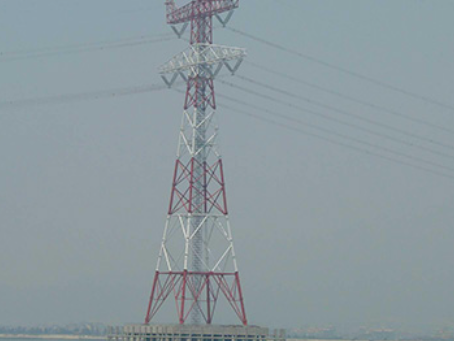 五湖渔场电力铁塔案例